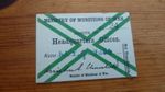 WW1 JULY 1918 ORIGINAL MINISTRY OF MUNITIONS OF WAR HQ PASS - SIGNED CHURCHILL