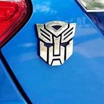3D Metal Transformers Autobot Decepticon Car Badge Emblem Sticker Decal UK