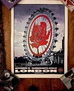 Ryan Adams Rock Poster London Hammersmith Apollo November 16