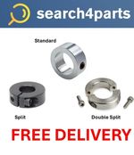 ENGINEERS SHAFT COLLARS STANDARD, SPLIT AND DOUBLE SPLIT - CHOOSE YOUR SIZE