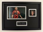 Nathan Aspinall Hand Signed Darts Flight Mounted Frame With Engraved Plaque