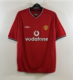 Manchester United Home Football Shirt 2000/02 Adults Large Umbro I12