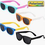 Kids Polarized Sunglasses Child Baby Toddler Sun Glasses For Girls Boys Flexible