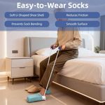 Sock Aids for Putting Socks On and Off, Easy Sock Helper for Putting On and Off 