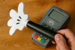 Disney Mickey Tap to Pay Contactless Magic Wand Credit Card Bank Card Holder 