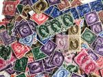 25g WILDINGS Stamps GB/UK/British OFF Paper Mixed from Kiloware Watermarks