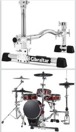 Gibraltar Stealth Vertical Rack Mounting System For Drum Kit, GS-VMS, Brand New