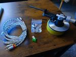 turntable accessories , 2 cartridges , project  phono lead and ADC tonearm 