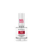 Rimmel London 7 In 1 Nail Nurse Nail Treatment Base & Shine Top Coat - NEW