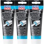 LIQUI MOLY Exhaust Repair Paste 200G 700c Heat-Resist Easy to Use Non-Toxic x3