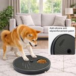 Rotatable Dog Nail Scratch Board -  Round Dog Scratch Pad Dog Nail Filing Pad
