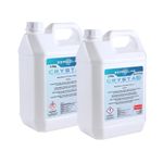 Crystal Polyurethane Doming Resin 1:1 Bulk Bottles 3D Sticker Label Making