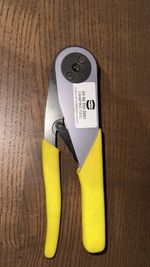 HARTING Crimping Tool, 0.09 to 0.82mm² Wire Size, Hand Operated - 09990000501