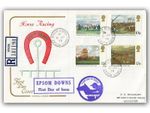 1979 Horse Racing FDC Epsom Downs CDS