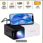 Mini Projector Compact LED with Speakers