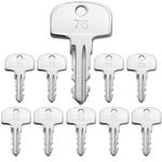 10PCS Sany 601 Key Mini Excavator Digger Ignition Key 60266568 Master Plant Keys