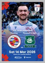 READING v PLYMOUTH ARGYLE 14 March 2026 EFL League One FAN edition