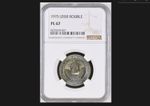 RUSSIA USSR 1 RUBLE 1975 NGC PL67 !!! TOP POP !!!
