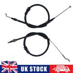2PCS HAND BRAKE CABLE REAR DISC BRAKE MODELS for VW T4 TRANSPORTER VAN NEW