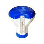 20g Floating Chlorine Bromine Tablet Dispenser with Thermometer Hot Tub Pool Spa