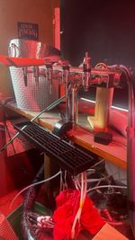5 Tap Beer T Bar Chrome