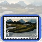 2012  GLACIER NATIONAL PARK  Scenic American Landscapes  85¢  AIR MAIL  #C149