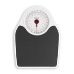 Salter Mechanical Bathroom Scale Doctor Style Sturdy High Accuracy White/Black