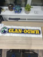 Vintage Glan Ogwr Regional Bus Company Big Sign/sticker 