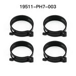 4x Upper and Lower Radiator Hose Clamp Clips Kit For Honda Civic Prelude Accord