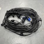 Ex-Hire Festoon Lighting String 50 Metre w/ 25 BC Lampholders @ 2 Metre Spacing
