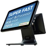 EPOS SYSEM DOUBLE SCREEN , 8GB RAM, I5, 256 SSD BRAND NEW BOXED PACKED WINDOWS