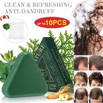 Usman-Grass Shampoo All-natural Handmade Soap Bar & Foaming Net For Hair Growth