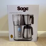 Sage Precision Brewer Thermal Coffee Maker, with Thermal Carafe. Used twice !!