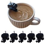 Novelty Coffee Stirrer Motor Boat - Boat Coffee Wind Up Outboard Mini Stirrer