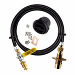 LPG GPL Gas Bottle Adaptor Kit Bayonet Filling Point & Pol Swivel Adaptor New