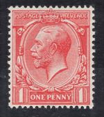 GV - SG358. 1d Vermillion. Fine unmounted with Hendon certificate (2021).