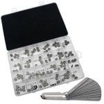 141pcs 7.48mm Valve Shim Kit Feeler Gauge for Kawasaki KX250F KXF 250 2004-2018