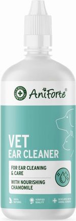 AniForte - Ear Cleaner for Dogs & Cats with Chamomile - Anti-Itch - 250ml