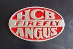 HCB Angus bonnet badge, circa 1960 to 70