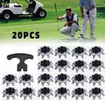 20X Footjoy Replacement Soft Fast Twist Studs Tri-Lok Golf Shoes Spikes Pin UK