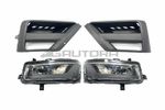 For VW Crafter 2017 Onwards Front Fog Light Set With Grille