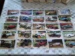 westons buscuits, veteran & vintage cars 2nd.series of 24 cards,new from 50/60s