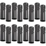 Black Metal Flanging Sleeve for Chandelier Socket Covers and Lighting Fixtures