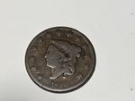 1830 large cent LARGE letters