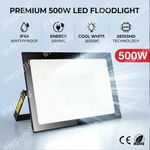 500W LED Floodlight Spot Light Watt Security Flood Light Outdoor Garden Lamps UK