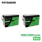 24V LiFePO4 100Ah lithium battery BMS solar battery solar system boat RV carava