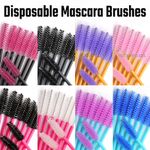 Disposable Mascara Wands Eyelash Brushes Brow Lash Extension Spoolie Applicator