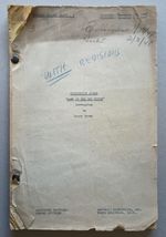 Wake of the Red Witch (1947) Original John Wayne Movie Script by Harry Brown