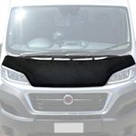 Black Bonnet Bra Cover Protector Guard For Fiat Ducato Peugeot Boxer 2014+ Model