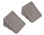 Kampa Strong & Sturdy Plastic Chocks - Pack of Two